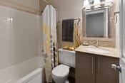 Thumbnail 16 of 40 - Updated master bathroom at Heritage Hill Estates Apartments, Cincinnati, Ohio 45227