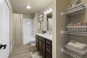 Thumbnail 6 of 21 - Spacious Bathroom with Ample Storage  at Brooklyn West, Missoula, MT