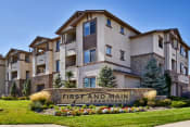 Thumbnail 1 of 26 - First and Main Apartments welcome sign and landscaping