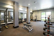 Thumbnail 4 of 19 - The Juncture Apartments free weights area