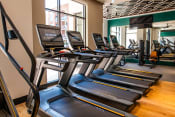 Thumbnail 11 of 56 - Treadmills in the Fitness Center at Residence at Galleria