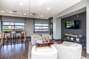 Thumbnail 7 of 36 - the preserve at ballantyne commons living room and dining area