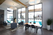 Thumbnail 3 of 33 - Clubhouse Pool View at The Gallery Midtown Apartments in Richmond, VA
