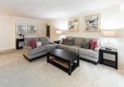 Thumbnail 20 of 66 - Spacious living room with patio at Ivy Hall Apartments*, Maryland
