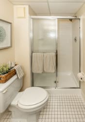 Thumbnail 38 of 66 - Master en suite bathroom with stand up shower at Ivy Hall Apartments*, Towson, MD