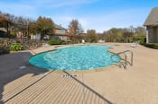 Thumbnail 4 of 8 - Swimming pool at Cypress View Villas Apartments in Weatherford, TX