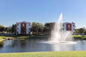 Thumbnail 5 of 30 - dancing fountain in lake at East Village Apartments