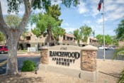 Thumbnail 1 of 25 - Welcoming Property Signage at Ranchwood Apartments, Glendale, AZ, 85301