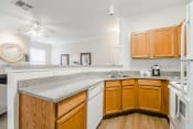Thumbnail 6 of 15 - Fully Equipped Kitchen at The Remington, Lewisville