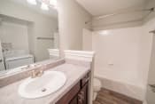 Thumbnail 24 of 28 - Bathroom at Barrington Estates Apartments, Indiana, 46260