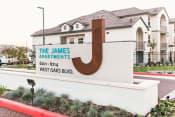 Thumbnail 1 of 48 - Monument Sign l The James Apartments in Rocklin CA 