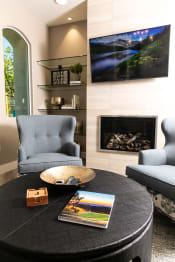 Thumbnail 20 of 48 - Fireplace Seating l The James Apartments in Rocklin CA 