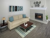 Thumbnail 18 of 22 - Parkridge Apartments, Lake Oswego, 97035 have Living Room with Wood-burning Fireplaces
