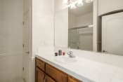 Thumbnail 25 of 30 - Renovated Bathrooms With Quartz Counters at Dartmouth Tower at Shaw, Clovis, CA, 93612