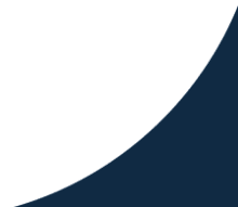 A blue curved shape on a black background.