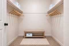 a washer and dryer in the laundry room of a home