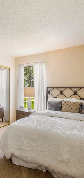 Modern Bedroom at Lakeside Glen Apartments, Melbourne