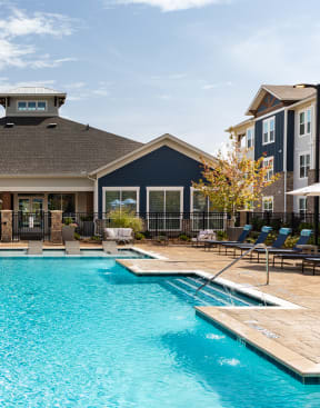 take a dip in our resort style swimming pool  at Promenade at Newnan Crossing, Newnan, 30265