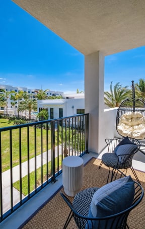 Balcony at Altis Santa Barbara, Naples