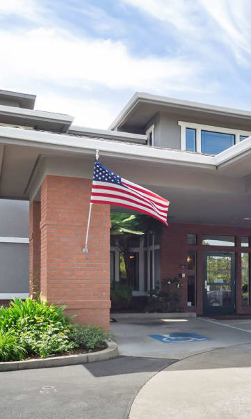 Front Entrance at Cogir of San Rafael Memory Care, San Rafael, California