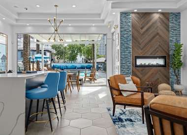 Shared interior space at Haven at Midtown.