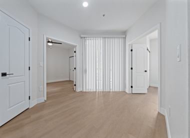 Unfurnished apartment interior at Haven at Midtown.