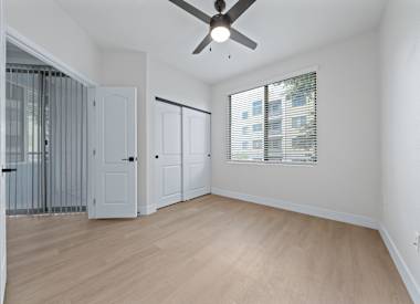 Unfurnished bedroom at Haven at Midtown.