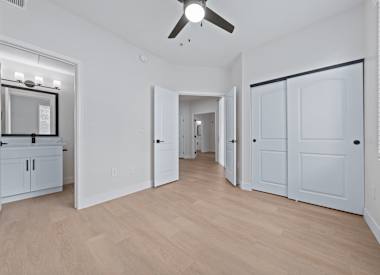 Unfurnished bedroom at Haven at Midtown.