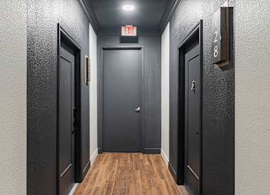 Apartment entry at Haven at Midtown.