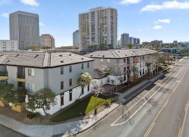 Building exterior at Haven at Midtown.