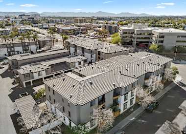 Building exterior at Haven at Midtown.