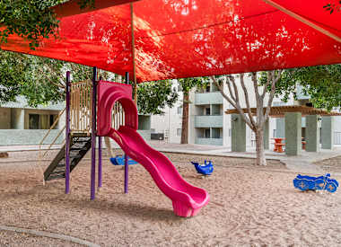 Outdoor play or pet exercise area at Villa Toscana
