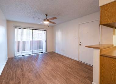 Unfurnished apartment interior at Boulder Creek Apartments.
