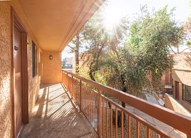 Balcony or patio at Boulder Creek Apartments.