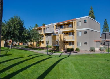 Building exterior at Valencia Park.