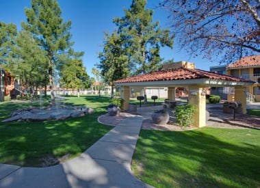 Building exterior at Valencia Park.