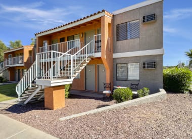 Building exterior at Valencia Park.