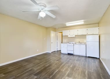 Unfurnished apartment interior at Valencia Park.