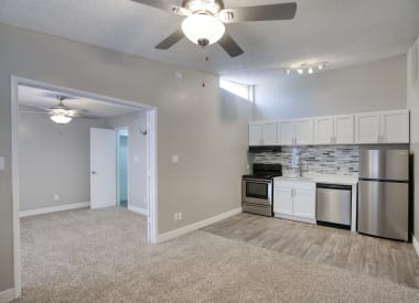 Unfurnished apartment interior at Valencia Park.
