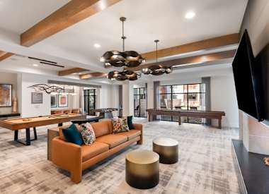 Shared interior space at Seven Oaks.