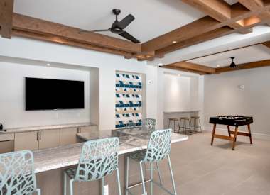 Shared interior space at Seven Oaks.