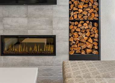 Shared interior space at Aura Uptown.