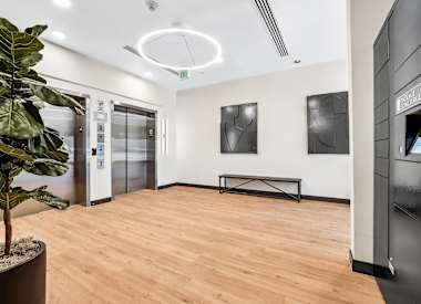 Shared interior space at Union at Roosevelt I and II.