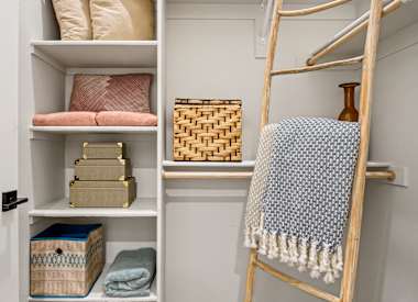 Closet storage at Union at Roosevelt I and II.