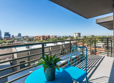 Balcony or patio at Union at Roosevelt I and II.