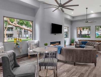 Shared interior space at Ventura Vista.