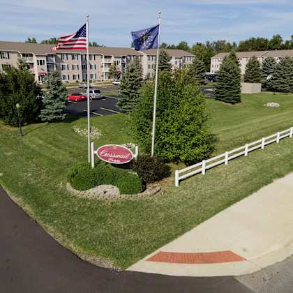 sign at crosswait estates in angola, in