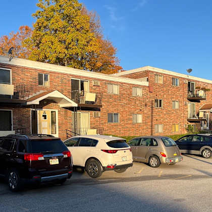 mill park apartments typical entry