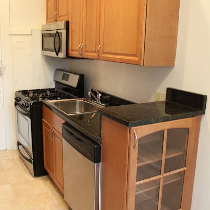 renovated kitchen