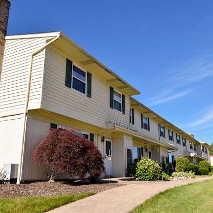townhome style buildings at huntington hills townhomes, integrity realty, ohio